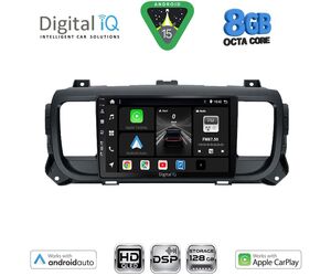 DIGITAL IQ BXF 18729_CPAA (9inc) MULTIMEDIA TABLET for CITROEN JUMPY-SPACETOURER – PEUGEOT EXPERT-TRAVELLER – TOYOTA PROACE mod. 2016-2026