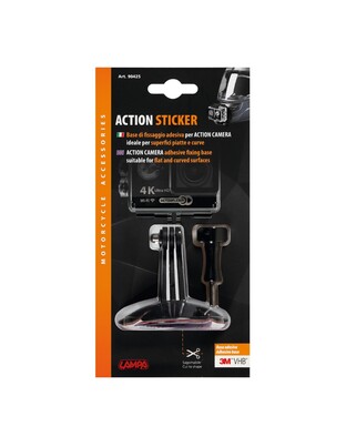 ΒΑΣΗ ΣΤΗΡΙΞΗΣ ACTION CAMERA ΓΙΑ ΚΡΑΝΟΣ Η ΖΕΛΑΤΙΝΗ (ΤΖΑΜΙ) ΜΟΤΟΣΥΚΛΕΤΑΣ ΜΕ ΑΥΤΟΚΟΛΛΗΤΟ 3M
