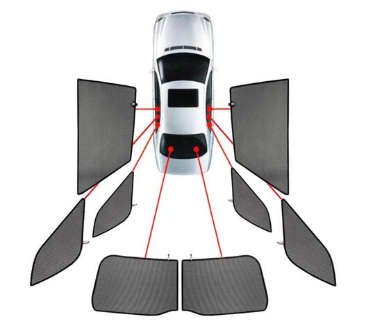 CarShades - ΚΟΥΡΤΙΝΑΚΙΑ  CAR SHADES ΓΙΑ TOYOTA PRIUS 5D 04-09 - 8 ΤΕΜ. (PVC.TOY-PRIU-5-A)