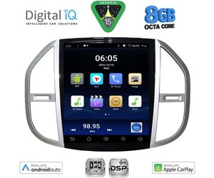 DIGITAL IQ BXF 7960_CPAA TESLA STYLE for MERCEDES VITO mod. 2015-2024