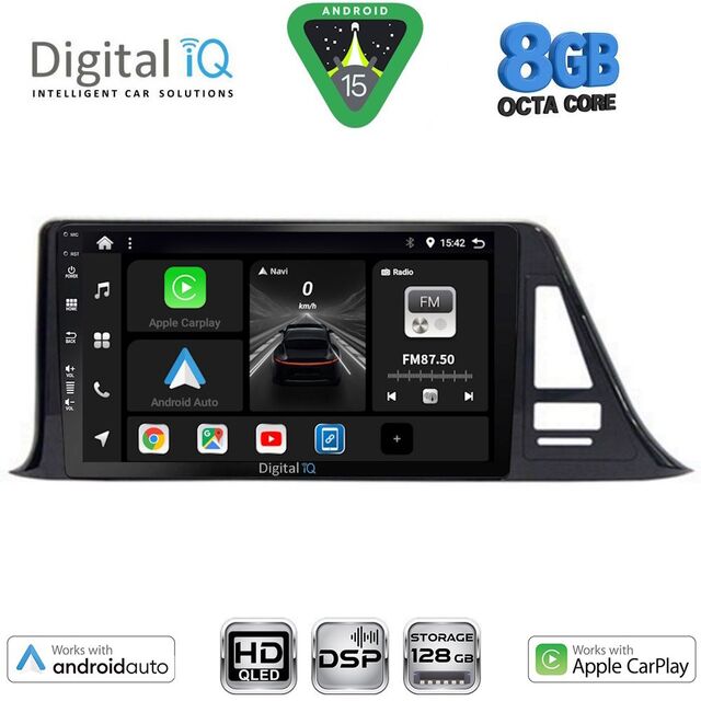 DIGITAL IQ BXF 7709_CPAA (9inc) MULTIMEDIA TABLET for TOYOTA CH-R mod. 2017-2023
