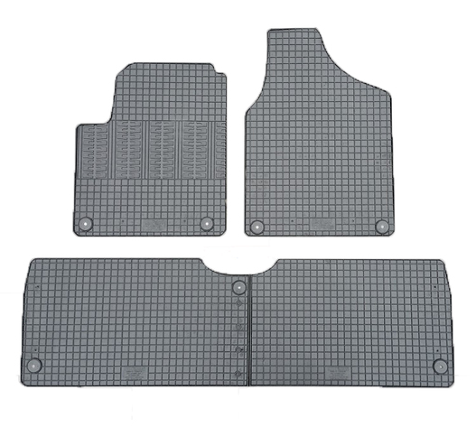 Cik - ΠΑΤΑΚΙΑ ΑΥΤΟΚΙΝΗΤΟΥ ΑΠΟ ΛΑΣΤΙΧΟ ΓΙΑ SEAT ALHAMBRA 5ΘΕΣΙΟ 2005+2010 / VW SHARAN 5ΘΕΣΙΟ 2005-2010 ΣΕ ΜΑΥΡΟ ΧΡΩΜΑ ΜΕ ΚΟΥΜΠΩΜΑΤΑ - 4 ΤΕΜ. (RM.SE.0005/CK)