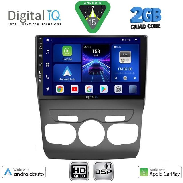 DIGITAL IQ BXC 3085_CPAA (10inc) MULTIMEDIA TABLET for CITROEN C4 -DS4 mod. 2011-2018