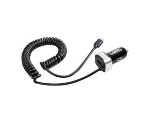 Αντάπτορας Αναπτήρα  12/24V 2400mA Διπλός με Θύρα USB+MICRO USB με καλώδιο 150cm