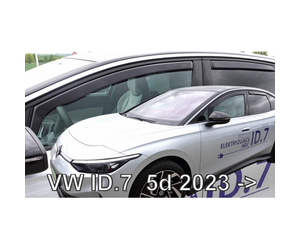 ΑΝΕΜΟΘΡΑΥΣΤΕΣ ΓΙΑ VW ID.7 5D 2023+ ΣΕΤ ΑΥΤΟΚΙΝΗΤΟΥ ΑΠΟ ΕΥΚΑΜΠΤΟ ΦΙΜΕ ΠΛΑΣΤΙΚΟ HEKO - 4 ΤΕΜ.
