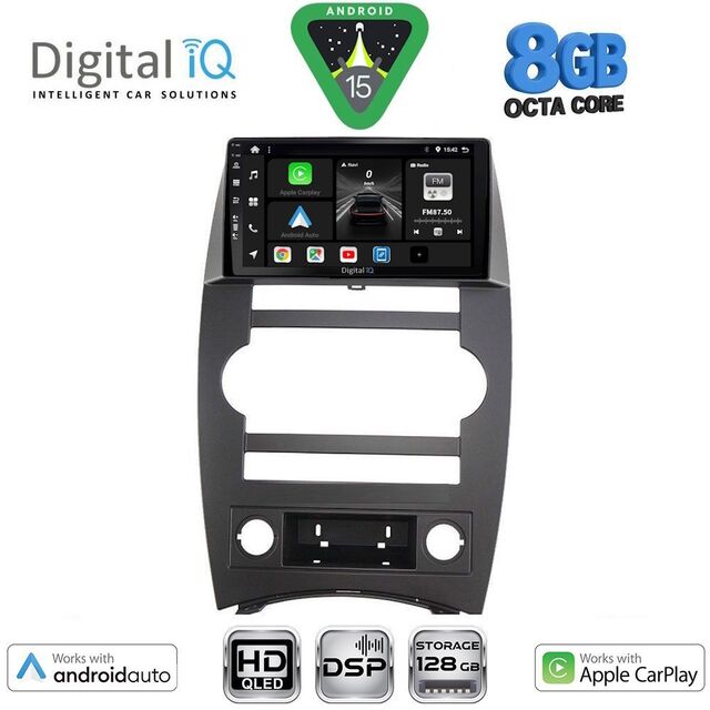 DIGITAL IQ BXF 7274_CPAA (9inc) MULTIMEDIA TABLET for JEEP COMMANDER mod. 2007-2009