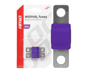 Amio - ΑΣΦΑΛΕΙΕΣ MIDIVAL 200A - 2 Τεμ. (03482/AM)