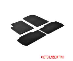 ΠΑΤΑΚΙΑ EXECUTIVE ΜΟΚΕΤΑ ΓΙΑ FORD KUGA 06/2008-02/2013 ΣΕ ΜΑΥΡΟ ΧΡΩΜΑ ΜΕ ΚΟΥΜΠΩΜΑΤΑ LAMPA - 4 ΤΕΜ.