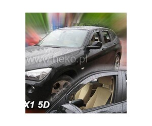 ΑΝΕΜΟΘΡΑΥΣΤΕΣ ΓΙΑ BMW X1 E84 5D 2009-2016 ΖΕΥΓΑΡΙ ΑΠΟ ΕΥΚΑΜΠΤΟ ΦΙΜΕ ΠΛΑΣΤΙΚΟ HEKO - 2 ΤΕΜ.