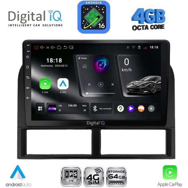 DIGITAL IQ RTG 6280_CPA (9inc) MULTIMEDIA TABLET for JEEP GRAND CHEROKEE mod. 1999-2004