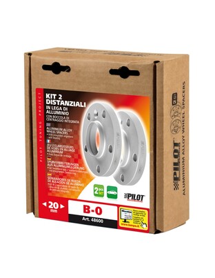ΑΠΟΣΤΑΤΕΣ ΠΡΟΣΘΗΚΕΣ ΤΡΟΧΩΝ 20 mm B0 ΚΑΡΕ 3 X 112 mm ΚΕΝΤΡΟ 57,1 mm ΔΙΑΜΕΤΡΟΣ 12 mm ΓΙΑ SMART - 2 ΤΕΜ.