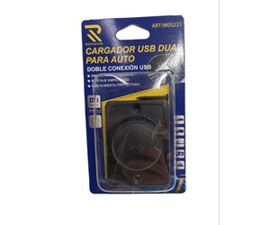 ΔΙΠΛΟ ΒΥΣΜΑ USB ΑΥΤΟΚΙΝΗΤΟΥ ΜΕ ΜΠΛΕ ΦΩΤΙΣΜΟ 12/24V W05237