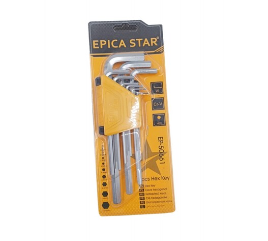 ΚΛΕΙΔΙΑ ALLEN ΣΕ ΣΧΗΜΑ L ΣΕΤ 9ΤΜΧ EPICA STAR EP-50661
