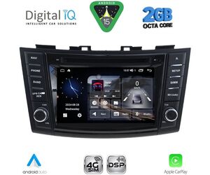 DIGITAL IQ MSF 377_CPA (7" DECK) MULTIMEDIA SYSTEM for SUZUKI SWIFT mod. 2011-2016