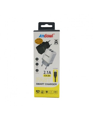 ΦΟΡΤΙΣΤΗΣ micro-USB ΜΕ 2 ΘΥΡΕΣ 2.1A ANDOWL CX-20