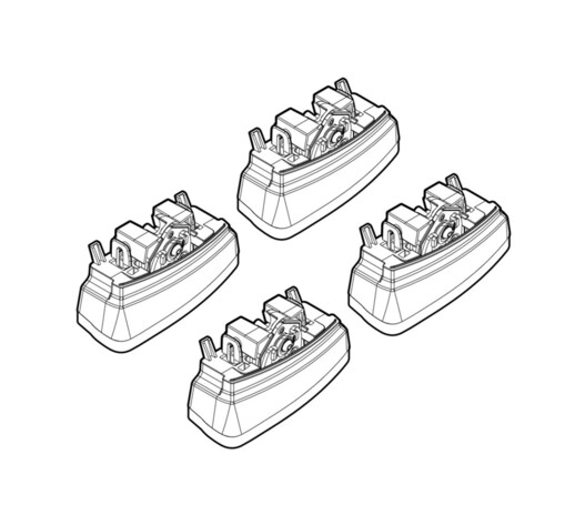 ΑΚΡΑ ΓΙΑ ΜΠΑΡΕΣ NORDRIVE ΓΙΑ PEUGEOT 308 09/07+ KIT