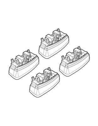 ΑΚΡΑ ΓΙΑ ΜΠΑΡΕΣ NORDRIVE ΓΙΑ PEUGEOT 308 09/07+ KIT