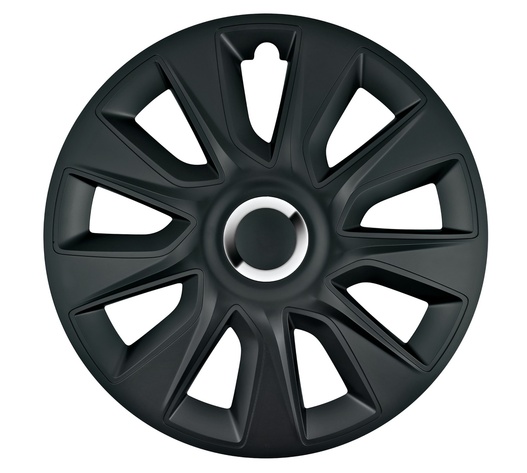 ΤΑΣΙΑ STRATOS RC 14 INCH ΜΑΥΡΑ ΜΕ ΝΙΚΕΛ ΔΑΚΤΥΛΙΔΙ ΣΤΟ ΚΕΝΤΡΟ ΣΕΤ
