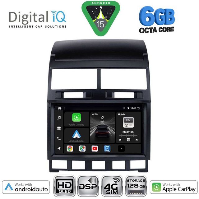 DIGITAL IQ BXF 17765_CPAA (9inc) MULTIMEDIA TABLET for VW TOUAREG mod. 2003-2011