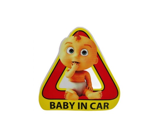ΑΥΤΟΚΟΛΛΗΤΟ "BABY IN CAR" C1247