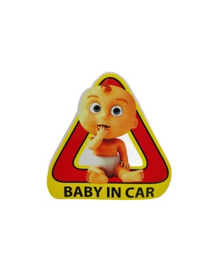 ΑΥΤΟΚΟΛΛΗΤΟ "BABY IN CAR" C1247