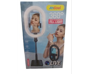 ΠΕΡΙΣΤΡΕΦΟΜΕΝΟ ΦΩΤΟΓΡΑΦΙΚΟ RING LIGHT ANDOWL Q-MG601