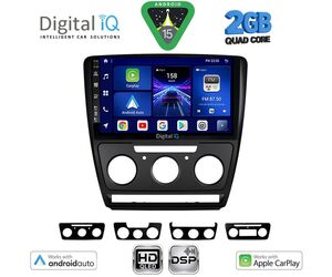 DIGITAL IQ BXC 3595BL_CPAA (10inc) MULTIMEDIA TABLET for SKODA OCTAVIA 5 mod. 2005-2013 (BLACK)