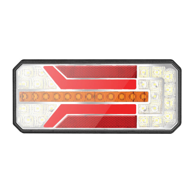 Amio - ΦΑΝΑΡΙ ΑΡΙΣΤΕΡΟ RCL-01-L 10-30V LED 236x104x40mm ΜΕ ΚΑΛΩΔΙΟ 1ΤΕΜ (02472/AM)