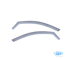 ΖΕΥΓΑΡΙ ΜΠΡΟΣΤΙΝΟΙ ΑΝΕΜΟΘΡΑΥΣΤΕΣ ΓΙΑ PEUGEOT 308 II 5D 2013+ ΑΠΟ ΕΥΚΑΜΠΤΟ ΧΥΤΟ ΑΚΡΥΛΙΚΟ ΓΥΑΛΙ  (CAST ACRYLIC GLASS) DGA - 2 ΤΕΜ.