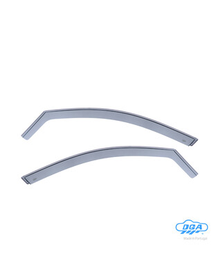 ΖΕΥΓΑΡΙ ΜΠΡΟΣΤΙΝΟΙ ΑΝΕΜΟΘΡΑΥΣΤΕΣ ΓΙΑ PEUGEOT 308 II 5D 2013+ ΑΠΟ ΕΥΚΑΜΠΤΟ ΧΥΤΟ ΑΚΡΥΛΙΚΟ ΓΥΑΛΙ  (CAST ACRYLIC GLASS) DGA - 2 ΤΕΜ.