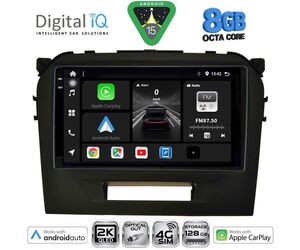 DIGITAL IQ BXK 20697BL_CPAA (9inc) MULTIMEDIA TABLET for SUZUKI VITARA mod. 2016-2025 (BLACK)