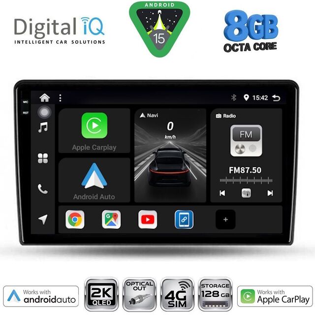 DIGITAL IQ BXK 20475A_CPAA (10inc) MULTIMEDIA TABLET for NISSAN XTRAIL mod. 2004-2007