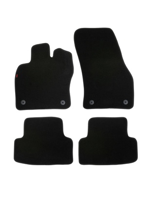 ΠΑΤΑΚΙΑ EXECUTIVE ΜΟΚΕΤΑ ΓΙΑ SEAT ATECA 5D 07/2016+ ΣΕ ΜΑΥΡΟ ΧΡΩΜΑ ME ΚΟΥΜΠΩΜΑΤΑ LAMPA - 4 ΤΕΜ.