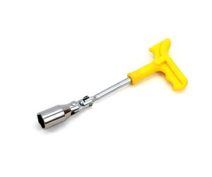 Amio - Μπουζόκλειδο T-Handle 21mm για Εύκολο Λύσιμο και Σφίξιμο Μπουζί με Σταθερό Κράτημα και Άνετη Χρήση - 1 Τεμ. (01720/AM)