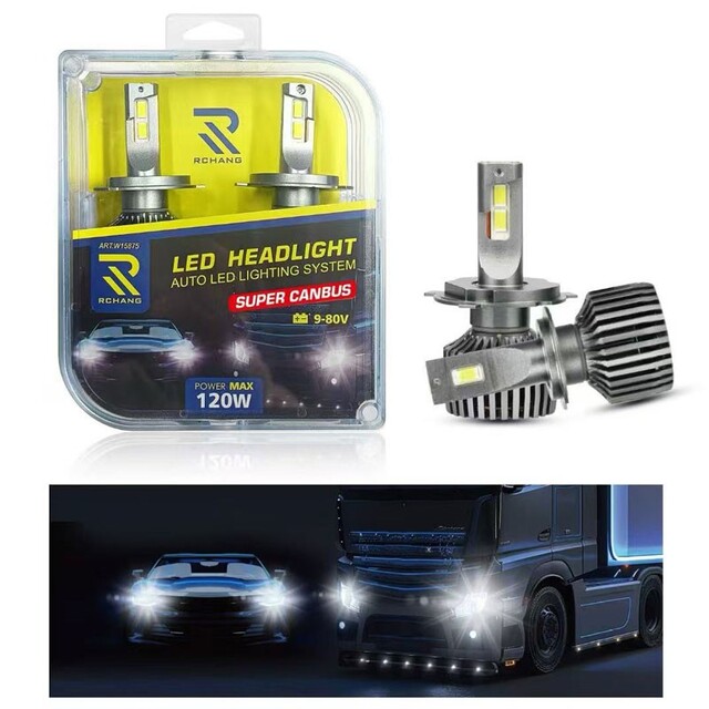 RCHANG LED CANBUS ΛΑΜΠΕΣ ΑΥΤΟΚΙΝΗΤΟΥ 120W V60 H4 9-80V W15875