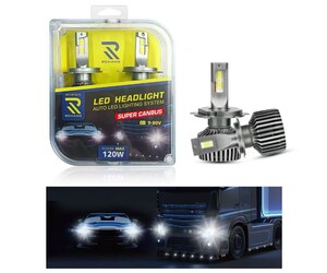 RCHANG LED CANBUS ΛΑΜΠΕΣ ΑΥΤΟΚΙΝΗΤΟΥ 120W V60 H4 9-80V W15875