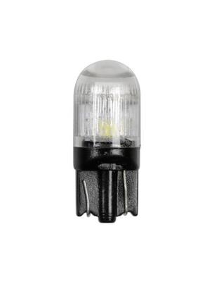 T10 W5W 12V W2,1x9,5d 100lm MEGA-LED 3 ΛΕΥΚΟ ΦΩΣ 10x25mm 2ΤΕΜ.