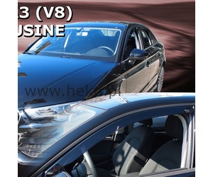 ΑΝΕΜΟΘΡΑΥΣΤΕΣ ΓΙΑ AUDI A3 4D/5D HTB / WAGON / LIMUSINE 2012-2020 ΖΕΥΓΑΡΙ ΑΠΟ ΕΥΚΑΜΠΤΟ ΦΙΜΕ ΠΛΑΣΤΙΚΟ HEKO - 2 ΤΕΜ.