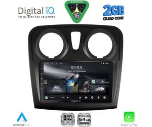 DIGITAL IQ RSD 1108RD_CPA (9inc) MULTIMEDIA TABLET for DACIA LOGAN – SANDERO mod. 2012-2019