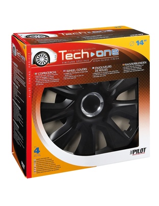 ΤΑΣΙΑ STRATOS RC 14 INCH ΜΑΥΡΑ ΜΕ ΝΙΚΕΛ ΔΑΚΤΥΛΙΔΙ ΣΤΟ ΚΕΝΤΡΟ ΣΕΤ