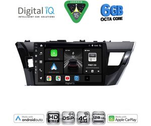DIGITAL IQ BXF 17714SM_CPAA (10inc) MULTIMEDIA TABLET for TOYOTA COROLLA mod. 2013-2016