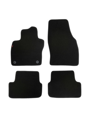 ΠΑΤΑΚΙΑ EXECUTIVE ΜΟΚΕΤΑ ΓΙΑ SEAT IBIZA 5D 06/2017+ ΣΕ ΜΑΥΡΟ ΧΡΩΜΑ ME ΚΟΥΜΠΩΜΑΤΑ LAMPA - 4 ΤΕΜ.