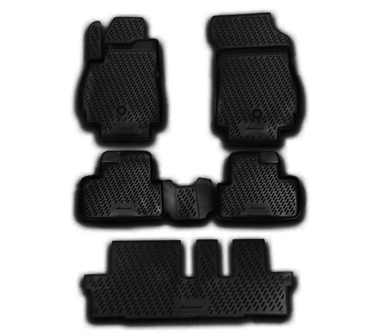 ΠΑΤΑΚΙΑ ΣΕ ΣΚΑΦΗ TPE ΛΑΣΤΙΧΟ ΓΙΑ CHEVROLET ORLANDO 5D 2011-2015  ΣΕ ΜΑΥΡΟ ΧΡΩΜΑ NOVLINE - 5 ΤΕΜ.