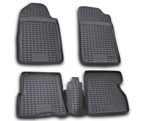ΠΑΤΑΚΙΑ ΣΕ ΣΚΑΦΗ TPE ΛΑΣΤΙΧΟ ΓΙΑ RENAULT KANGOO 01/97-01/08  (ΑΝΘΡΑΚΙ/ΣΚΟΥΡΟ ΓΚΡΙ)
