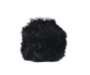 ΚΑΛΥΜΜΑ ΓΙΑ ΠΟΜΟΛΟ ΤΑΧΥΤΗΤΩΝ FLUFFY FUR COVER ΜΑΥΡΟ ΓΟΥΝΙΝΟ ΧΝΟΥΔΩΤΟ SIMONI RACING - 1 TEM.