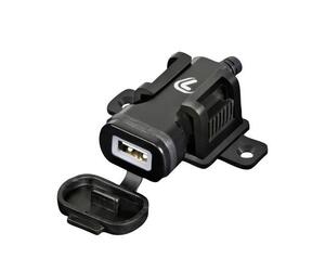 ΦΟΡΤΙΣΤΗΣ USB ΜΕ ΦΙΣ ΑΝΑΠΤΗΡΑ ΚΑΙ ΚΑΛΩΔΙΟ 150cm 12/24V 2,4A  ΑΔΙΑΒΡΟΧΟΣ