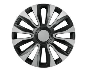 ΤΑΣΙΑ AVALONE SILVERΚΑΙBLACK 15 INCH ΑΣΗΜΙ/ΜΑΥΡΟ ΣΕΤ