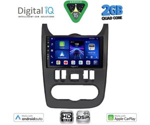 DIGITAL IQ BXC 3101BL_CPAA (9inc) MULTIMEDIA TABLET for DACIA DUSTER – LOGAN – SANDERO mod. 2006-2012 (BLACK)