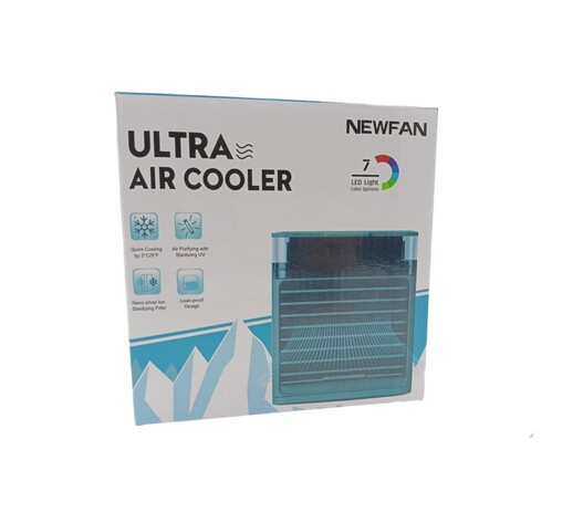MINI ΦΟΡΗΤΟ ΚΛΙΜΑΤΙΣΤΙΚΟ AIR COOLER ΜΕ LED ΦΩΤΙΣΜΟ RY-021719