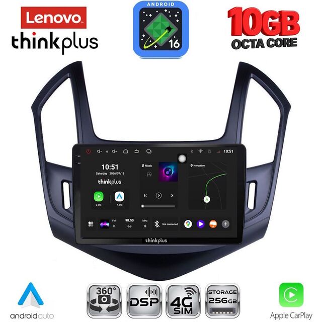LENOVO LTM 11076B_CPA (9inc) MULTIMEDIA TABLET for CHEVROLET CRUZE mod. 2013-2015
